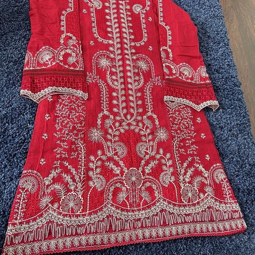 Pakistani Indian Designer Wear Dress - image 2